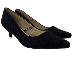 H&M Textured Kitten Heels Size 5.5